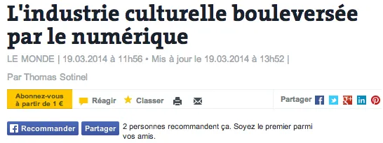 Culture numérique
